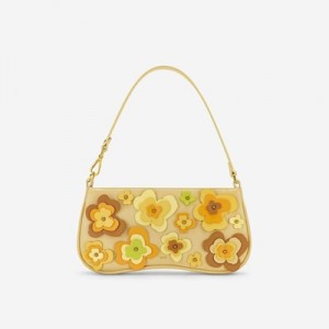 Bolsa De Hombro JW PEI Eva Floral Mujer Amarillos | 1369IHJDO