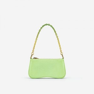 Bolsa De Hombro JW PEI Eva Mini Gradient Chain Mujer Verdes | 6071ZWXVU