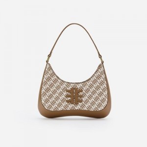 Bolsa De Hombro JW PEI FEI Ruby Mujer Marrom | 8790TKOHB