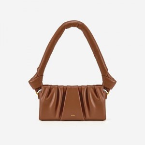 Bolsa De Hombro JW PEI Mila Mujer Marrom | 0538TUICA