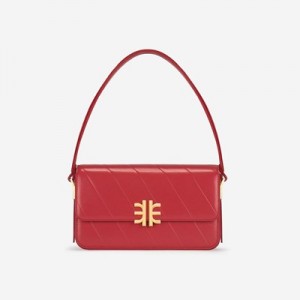 Bolsa De Hombro JW PEI Mira Mujer Rojos | 2968XBRDV