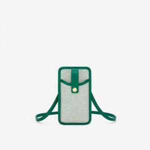 Bolsa Para Movil JW PEI Aylin Canvas Mujer Verdes | 1098WRFUL