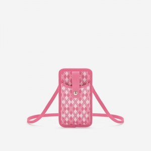Bolsa Para Movil JW PEI Aylin Knitted Mujer Rosas | 7384CQLAS