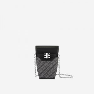 Bolsa Para Movil JW PEI FEI Chain Mujer Negros | 7809AGRSI