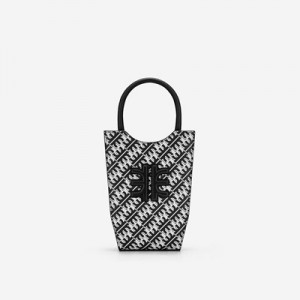 Bolsa Para Movil JW PEI FEI Mujer Negros Blancos | 7356WVUPB