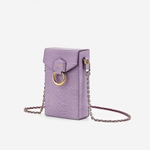 Bolsa Para Movil JW PEI Lola Gradient Chain Mujer Morados | 0981KFSUL