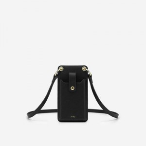 Bolsa Para Movil JW PEI Quinn Mujer Negros | 7163WUIFM