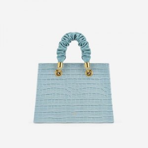 Bolsa de Mano JW PEI Ella Top Handle Mujer Azules | 8391YDVQN