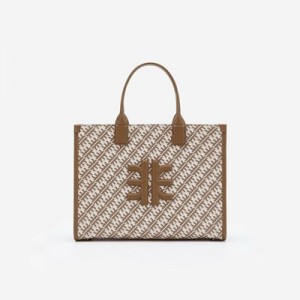 Bolsa de Mano JW PEI FEI Medium Tote Mujer Marrom | 0975CAQZD