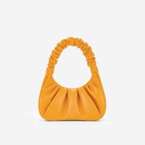 Bolsa de Mano JW PEI Gabbi Ruched Hobo Mujer Naranjas | 9807JZIXH