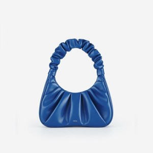 Bolsa de Mano JW PEI Gabbi Ruched Hobo Mujer Azul Marino Azules | 5620JYPTX