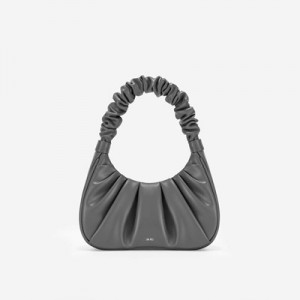 Bolsa de Mano JW PEI Gabbi Ruched Hobo Mujer Grises | 8405XDESO