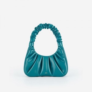 Bolsa de Mano JW PEI Gabbi Ruched Hobo Mujer Turquesa Claro | 3280DCYLP