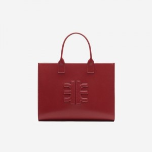 Bolsa de Mano JW PEI Gia Medium Tote Mujer Rojos | 1380LTUCG