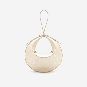 Bolsa de Mano JW PEI Rantan Mujer Beige | 2970EZSGI