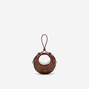 Bolsa de Mano JW PEI Rantan Super Mini Mujer Marrom | 2049IBARS