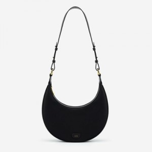 Bolsas Hombro JW PEI Carly Nylon Saddle Mujer Negros | 0937DKYXL