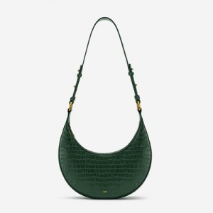 Bolsas Hombro JW PEI Carly Saddle Mujer Verdes | 3571FSMDJ