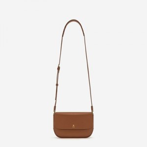 Bolsas Hombro JW PEI Debby Flap Mujer Marrom | 0527JWACX
