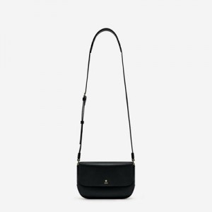 Bolsas Hombro JW PEI Debby Flap Mujer Negros | 4983YBJVH