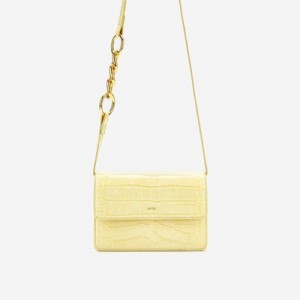 Bolsas Hombro JW PEI Julia Chain Mujer Amarillos | 7519ZCQHN