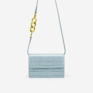Bolsas Hombro JW PEI Julia Chain Mujer Azules | 4271CORSU