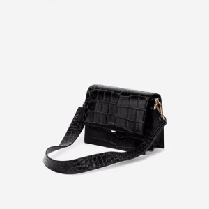 Bolsas Hombro JW PEI Mini Flap Mujer Negros Grises | 8176UFVAJ