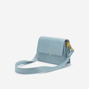 Bolsas Hombro JW PEI Mini Flap Mujer Turquesa | 5437NWTZG