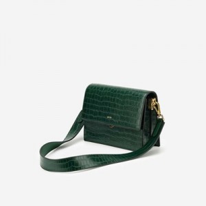 Bolsas Hombro JW PEI Mini Flap Mujer Verde Oliva | 0129ICPTN