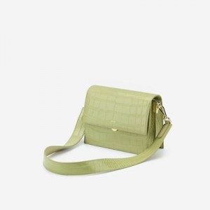 Bolsas Hombro JW PEI Mini Flap Mujer Verde Oliva Verdes | 5427RXDOU