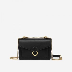 Bolsas Hombro JW PEI The Envelope Chain Mujer Negros | 6724VRQAL
