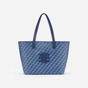 Bolso Tote JW PEI FEI Mujer Azul Marino | 8493GRZEJ