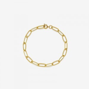 Brazalete JW PEI A Chain Mujer Dorados | 8245CZWQL