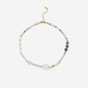 Collar JW PEI Amazonite Multi Beaded Mujer Multicolor | 9834UBCHJ