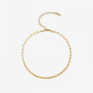 Collar JW PEI D Chain Mujer Dorados | 5702RVJDP