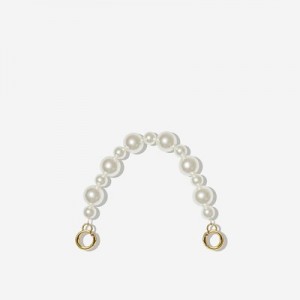 Correa De Cadena JW PEI Anna Faux Pearl Mujer Blancos | 8529ZHNJB