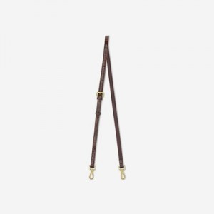 Correa De Cadena JW PEI Strap for Mini Flap Mujer Marrom | 3597AQMVI