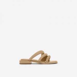 Mulas JW PEI Jada Flat Mujer Marrom | 8409FEZMD