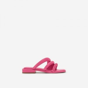 Mulas JW PEI Jada Flat Mujer Rosas | 9786TEYZJ