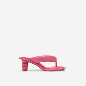 Sandalias JW PEI Talia Puffed Mujer Rosas | 1473SZTUJ