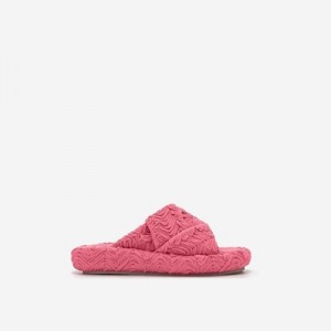 Sandalias Plataforma JW PEI Lilah Woven Mujer Rosas | 1972REMNH