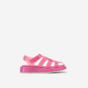 Sandalias Plataforma JW PEI Piper Mujer Rosas | 5749QKPJI